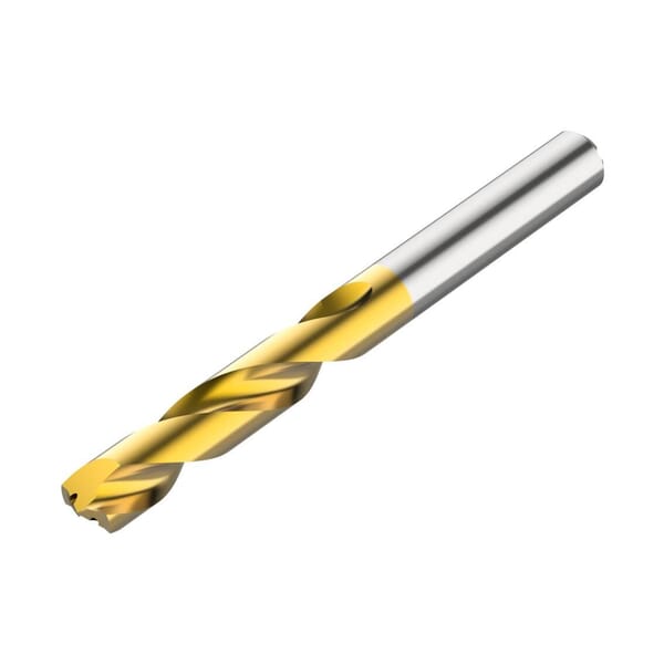 Seco 02691707 SD245A Shank Drill, 12.7 mm Drill - Metric, 0.5 in Drill - Decimal Inch, 124 mm OAL, Solid Carbide