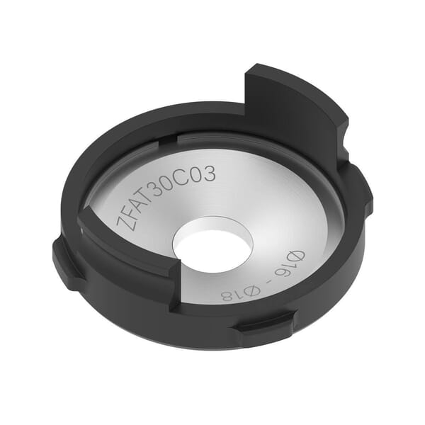 Seco 03309167 Heat Focusing Stopper, For Use With ZFM30 Easyshrink Evo Device, 16 to 18 mm Dia Bore, 20 mm Dia Body