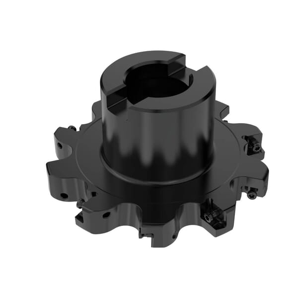 Seco 00039930 Disc Milling Cutter, ANSI Code: R335.18-100.14.27-5N, 100 mm Dia x 14 mm W Cutting, Right Hand Cutting, LNKT Insert