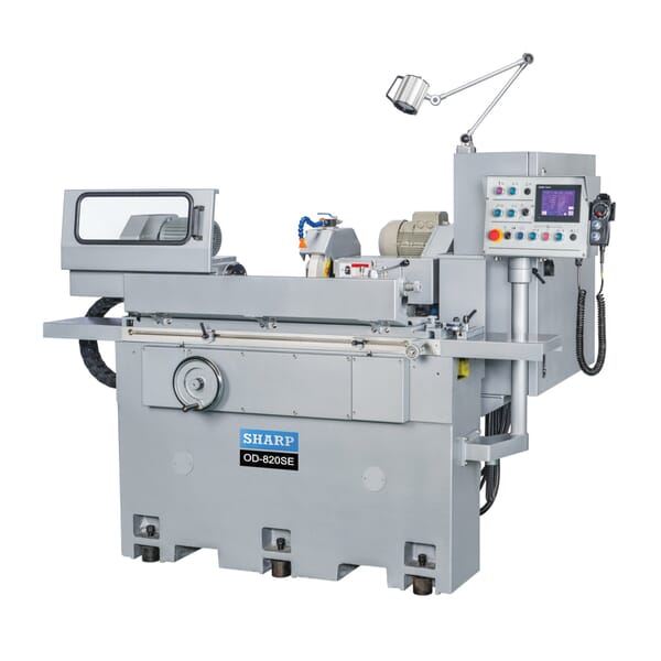 Sharp OD 820HE Manual Cylindrical Grinder, 14 in Dia x 1-1/2 in W Wheel, 1620 rpm Speed, 3 hp