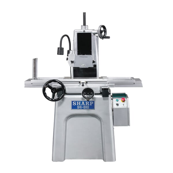 Sharp SG618 Manual Surface Grinder, 8 in Dia x 0.63 in W Wheel, 3600 rpm Speed, 1.5 hp