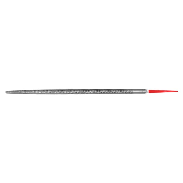 Simonds Hand File Division 73403500 American Pattern Round File, 12 in L, Double Cut