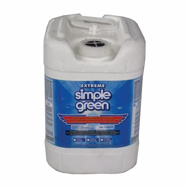 Simple Green 0100000113405 Aircraft and Precision Cleaner, 5 gal Pail, Liquid, Clear