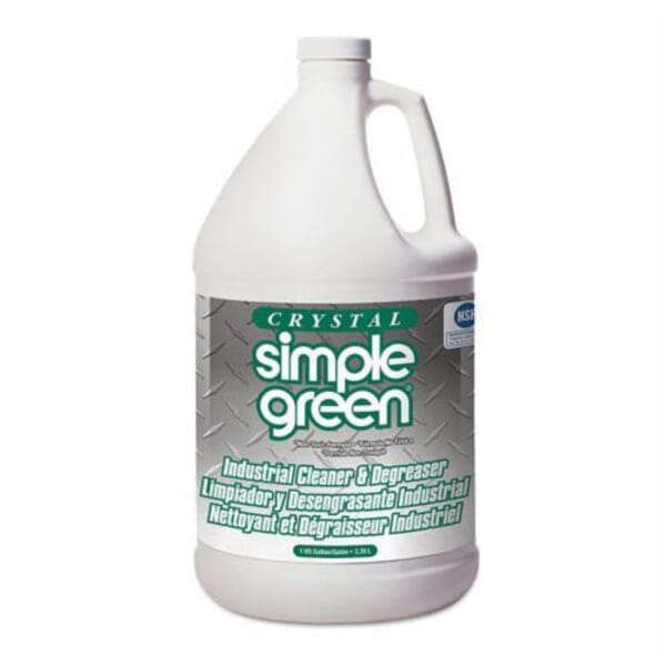 Simple Green 0610000619128 Heavy Duty Cleaner and Degreaser, 1 gal Bottle, Liquid, Clear, Mild Detergent