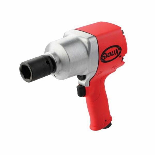 Sioux IW750MP-6R Heavy Duty Impact Wrench With Ring Detent Anvil, 3/4 in Drive, 1050 ft-lb Torque, 5.6 cfm Air Flow, 8-1/2 in OAL