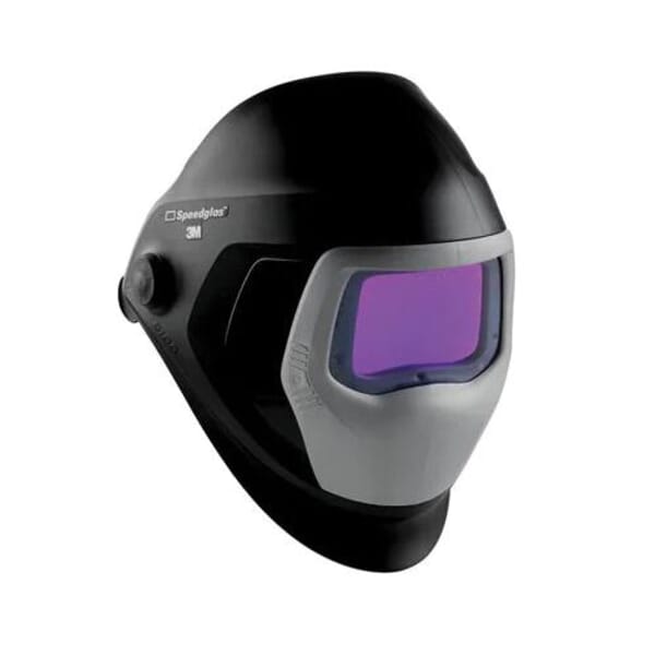 Speedglas 051141-56475 9100XXi Flip Front Welding Helmet, 5, 8 to 13 Lens Shade, Black/Silver, 4.2 in W x 2.8 in H Viewing Area, Power Source: CR2032 Battery, ANSI Z87.1-2010
