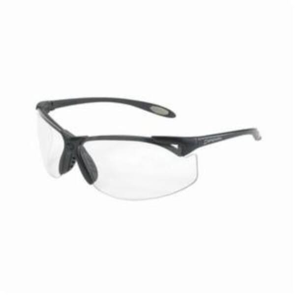 Sperian by Honeywell Wrap Around Frame, Black, Polycarbonate Frame, Polycarbonate Lens, ANSI Z87.1-2010, CSA Z94.3