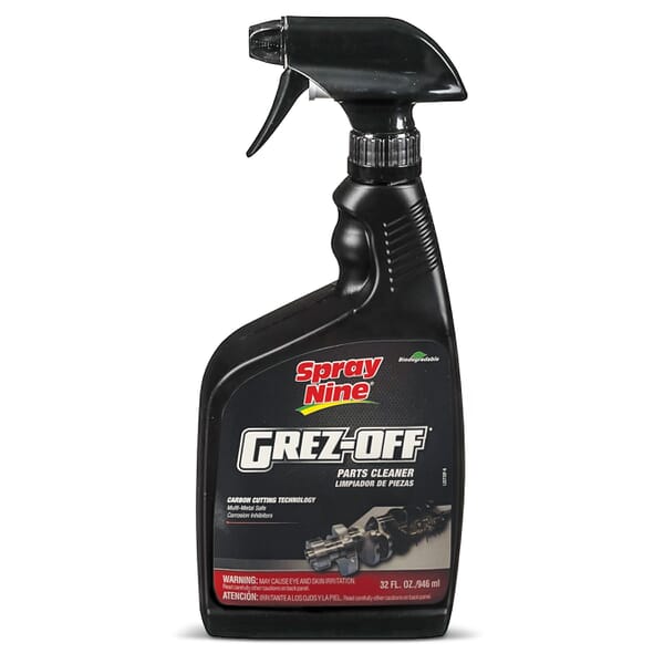 Spray Nine 22732 Grez-Off Degreaser, 32 oz Spray Bottle, Liquid, Orange, Citrus