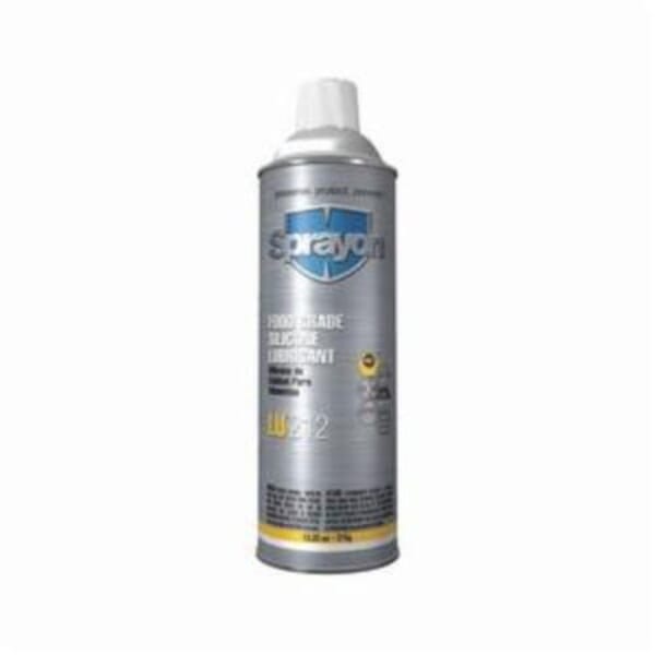 Sprayon S00212000 LU212 Light Pressure Silicone Lubricant, 20 oz Aerosol Can, Liquid Form, Clear Glass, -40 to 450 deg F