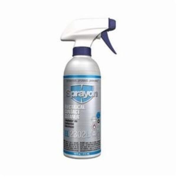 Sprayon S002302LQ EL2302 Liqui-Sol Electronic Contact Cleaner, 16 oz Aerosol Can, Liquid, Clear, Mild Solvent
