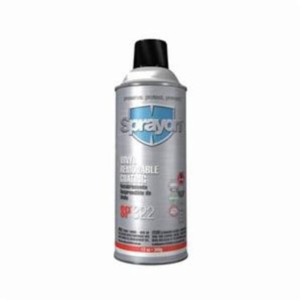 Sprayon S00322000 SP322 Removable Coating, 12 oz Aerosol Can, Liquid Form, Gray, 0.75