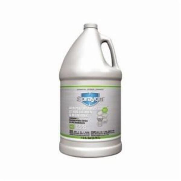 Sprayon S012280401 CD1228 Heavy Duty High Performance Engine Cleaner and Degreaser, 1 gal Bottle, Liquid, Orange, Citrus