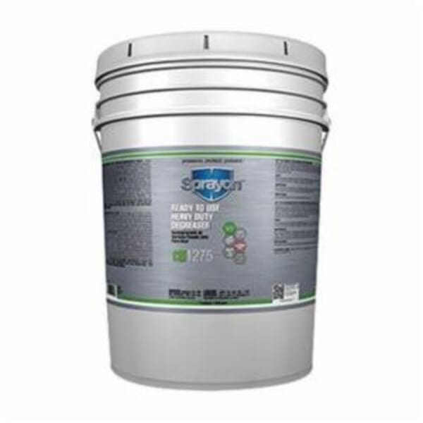 Sprayon S012750005 CD1275 Heavy Duty Citrus Degreaser, 5 gal Pail, Liquid, Green, Lemon