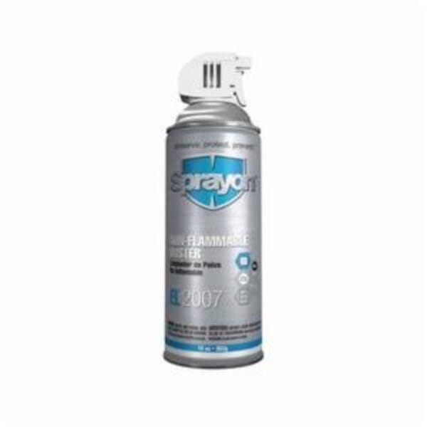 Sprayon S02007000 EL2007 Non-Flammable Duster, 10 oz Nominal, Aerosol Package, Liquid Form