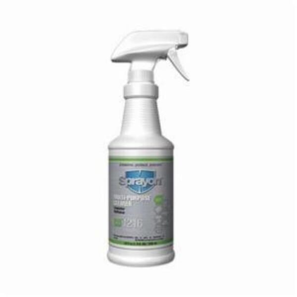 Sprayon S1216T1232 CD1216 Multi-Purpose Cleaner, 32 oz Trigger Spray Bottle, Citrus/Sweet Odor/Scent, Clear, Liquid Form
