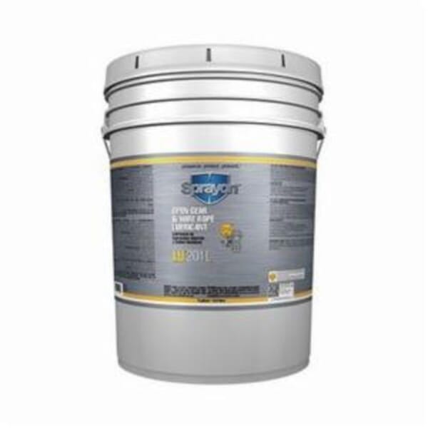 Sprayon S21005000 LU210L Liqui-Sol Light Pressure Non-Aerosol Dry Silicone Lubricant, 5 gal Pail, Liquid Form, Clear Glass, -40 to 450 deg F
