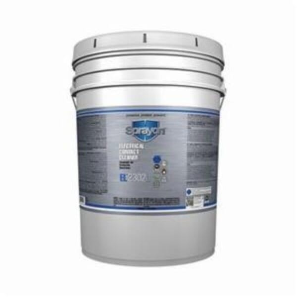 Sprayon S23020500 EL2302 Liqui-Sol Electronic Contact Cleaner, 5 gal Aerosol Can, Liquid, Clear, Mild Solvent