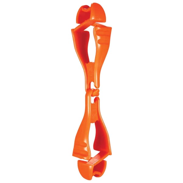 Squids 19118 3400 Dual Clip Grabber, Ultra-Resilient Acetal Copolymer, Hi-Viz Orange