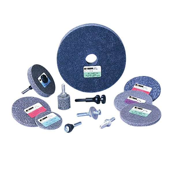 Standard Abrasives 7000046726 821 Unitized Wheel, 3 in Dia Wheel, 1/4 in Center Hole, 1/4 in W Face, Medium Grade, Aluminum Oxide Abrasive