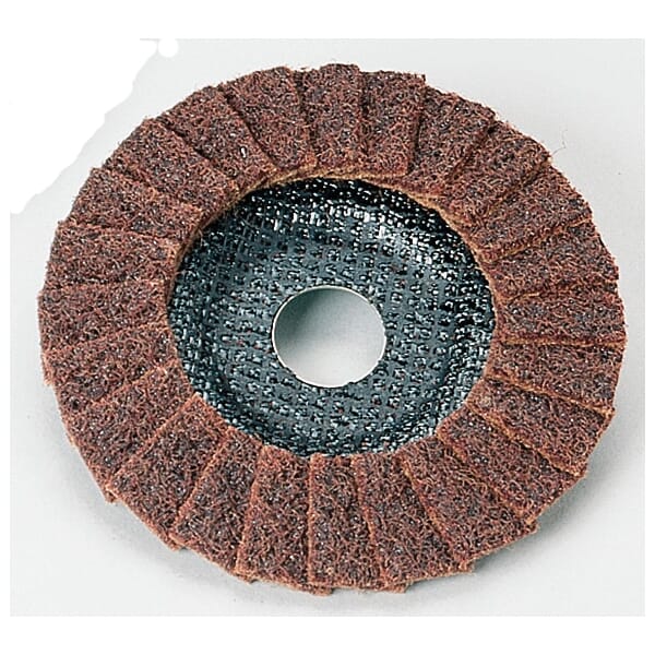 Standard Abrasives 7000121833 Surface Conditioning Flap Disc, 4-1/2 in Dia Disc, 7/8 in Center Hole, Coarse Grade, Aluminum Oxide Abrasive, Type 29 Disc