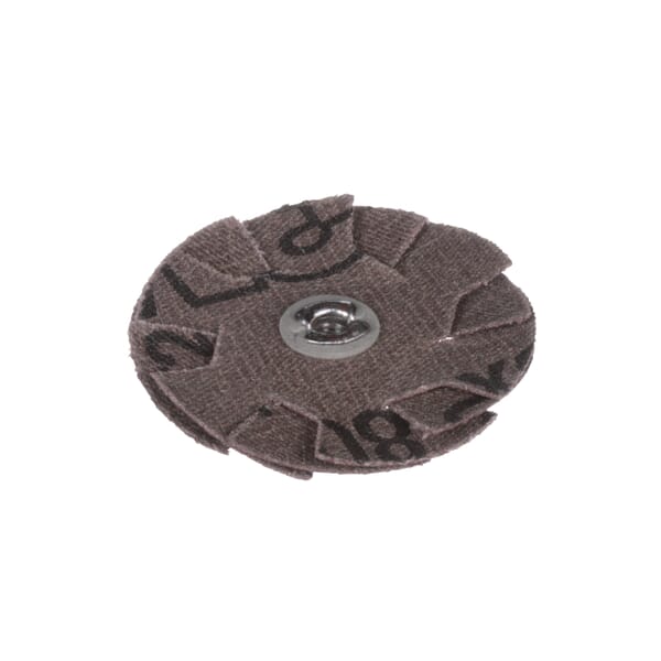 Standard Abrasives 7100091998 Overlap Abrasive Disc, 2 in Dia Disc, 80 Grit, Medium Grade, Aluminum Oxide Abrasive, Cloth Backing