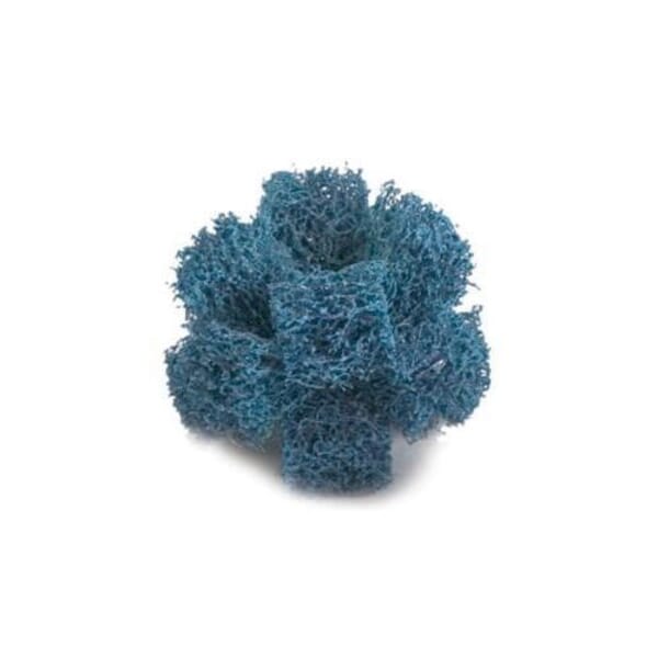 Standard Abrasives 7010299537 Eyelet High Strength Cross Buff, 2 in Dia Buff, Coarse Grade, 2 Plys, 1/2 in W Face