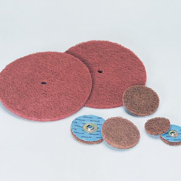 Standard Abrasives 7010330621 Quick-Change Surface Conditioning Disc, 1-1/2 in Dia Disc, Very Fine Grade, Aluminum Oxide Abrasive, Type TR Attachment