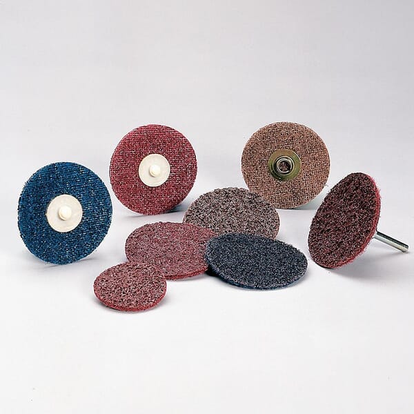 Standard Abrasives 7000046735 Quick-Change Surface Conditioning Disc, 3 in Dia Disc, Coarse Grade, Aluminum Oxide Abrasive, Type TS Attachment