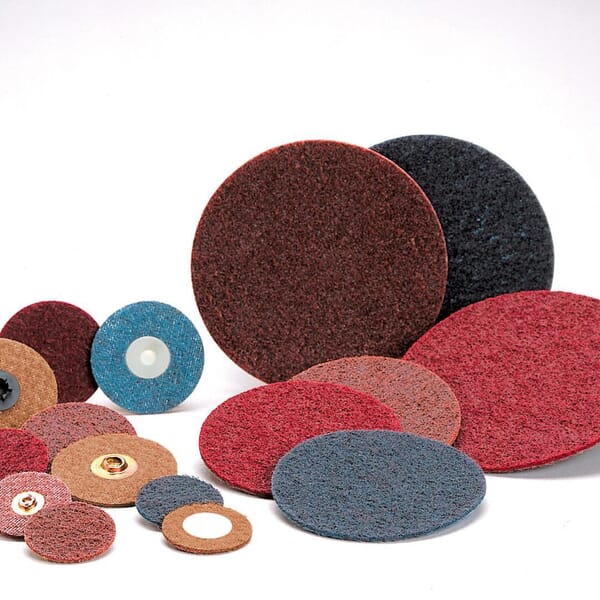Standard Abrasives 7000121840 Quick-Change Surface Conditioning Disc, 3/4 in Dia Disc, Very Fine Grade, Aluminum Oxide Abrasive, Type TS Attachment