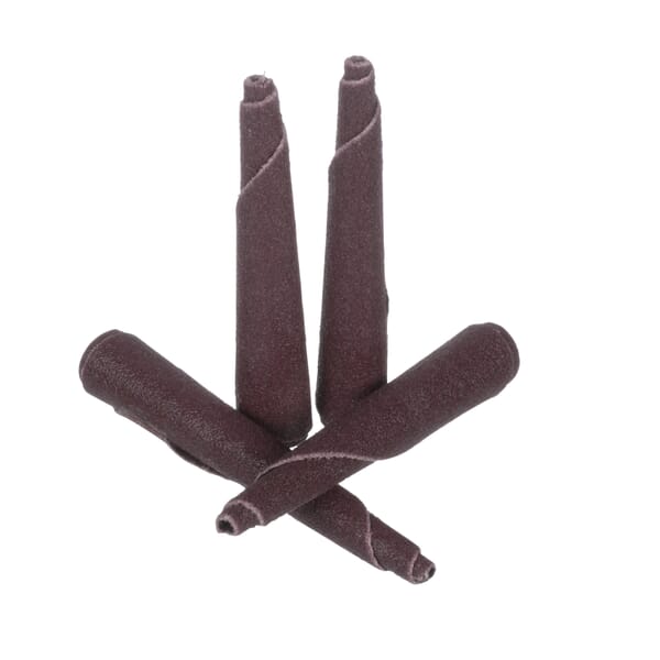 Standard Abrasives 7010310892 Tapered Cone Point, 7/16 in Max Diameter, 120 Grit, Fine Grade, Aluminum Oxide Abrasive