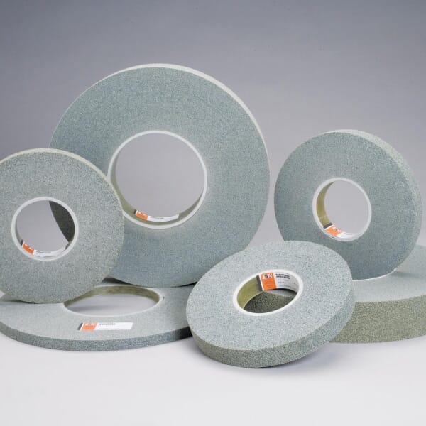 Standard Abrasives 7000046728 GP-Plus Non-Woven GP Plus Wheel, 6 in Dia Wheel, 1 in Center Hole, 1 in W Face, Medium Grade, Aluminum Oxide Abrasive