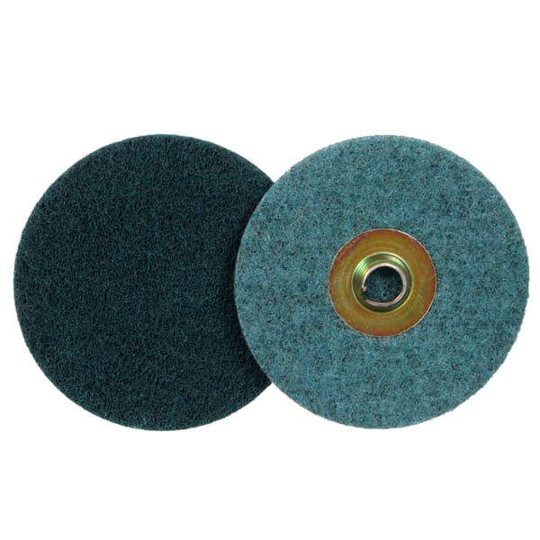 Standard Abrasives 7100142217 Quick-Change Surface Conditioning Disc, 3 in Dia Disc, Very Fine Grade, Aluminum Oxide Abrasive, Type TS Attachment