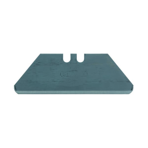 Stanley 11-988 Utility Knife Blade With Dispenser, Round Point/Straight Edge, 1-7/8 in L x 3/4 in W, 0.024 in THK, High Carbon Steel