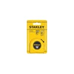 Stanley 30-485 Tape Rule, 12 ft L x 1/2 in W Blade, Polymer Coated Steel Blade