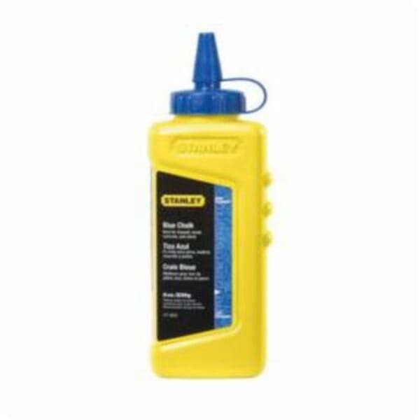 Stanley 47-803 Chalk Refill, Blue, 8 oz Capacity, Bottle Package