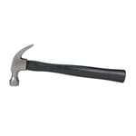 Stanley 51-616 Nailing Hammer, 13-1/4 in OAL, Bell/Rim Tempered Face, Smooth Surface, 16 oz High Carbon Steel Head, Curved Claw, Hickory Wood Handle