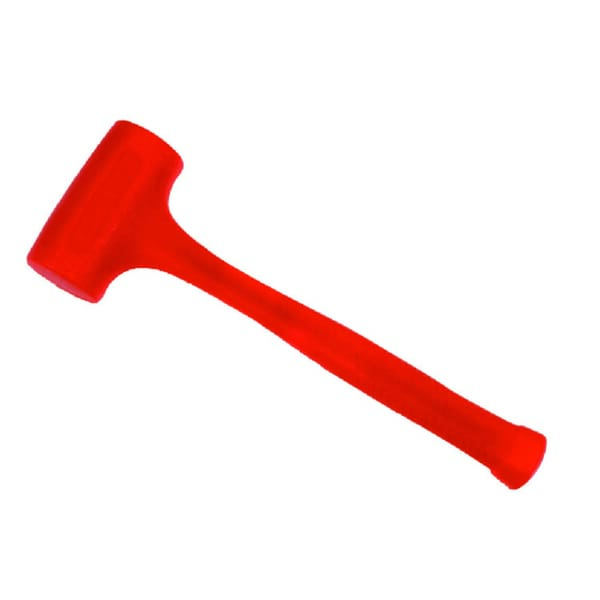 Stanley Compo-Cast 57-531 Non-Sparking Standard Head Soft Face Hammer, 11-1/4 in OAL, 1-3/4 in Soft Face, 18 oz Steel Head, Steel Handle