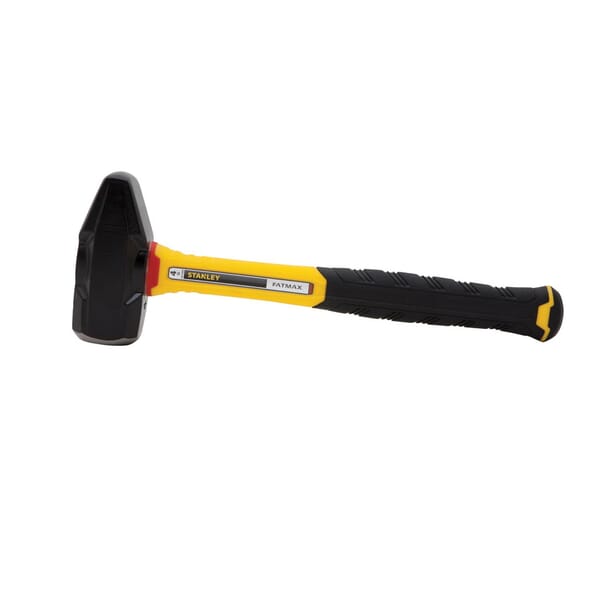 Stanley FatMax FMHT56008 Blacksmith Sledge Hammer, 11 in OAL, 4 lb Steel Head, Fiberglass Handle