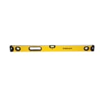 Stanley STHT42505 Magnetic Box Beam Level, 48 in L, 3 Vials, Aluminum, (1) Level/(2) Plumb Vial Position, 0.0005 in/in Accuracy