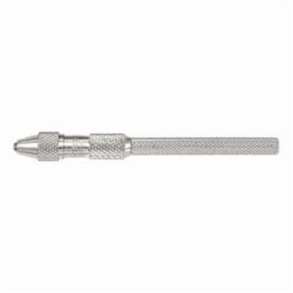 Starrett 162A Regular Pin Vise, 0 to 0.04 in Capacity, 5/16 in Dia x 3-3/32 in L, Knurled Grip Handle
