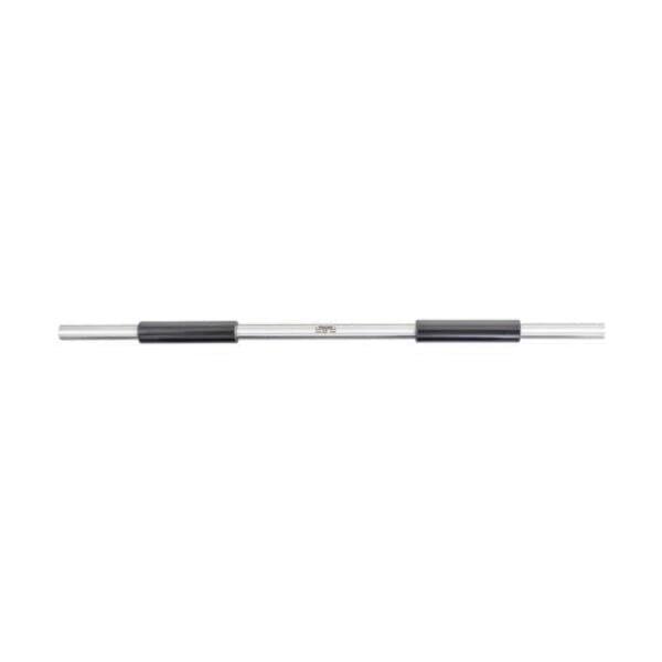 Starrett 234A-19 End Measuring Rod With Insulating Rubber Handle, 7/16 in Dia x 19 in L, For Use With 20 in Micrometer, Steel