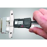Starrett 3753A-8/200 3753 Global Series Electronic Depth Gage, 0 to 8 in Measuring, Hardened Stainless Steel