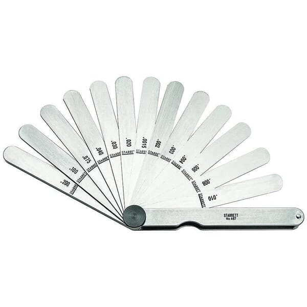 Starrett 467 SAE Thickness Gage Set, 13 Pieces