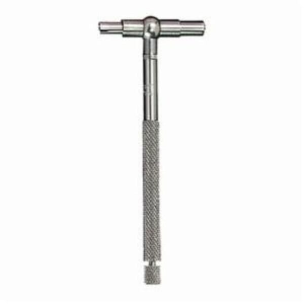 Starrett 579C Self-Centering Telescoping Gage With Two Telescoping Arms, Satin Chrome, 3/4 to 1-1/4 in Measuring, Rigid Handle, Steel