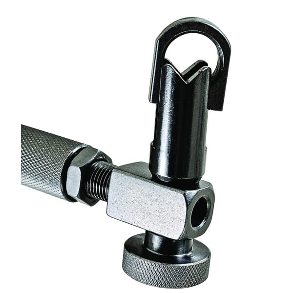 Starrett 657T Flex-O-Post Indicator Holder, 15 in OAL, 3/8 in Dia x 3 in L Rod