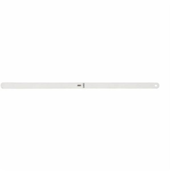 Starrett 667-1/2 Rounded End Leave Thickness Gage, 12 in L x 1/2 in W x 0.0005 in THK, Tempered Steel