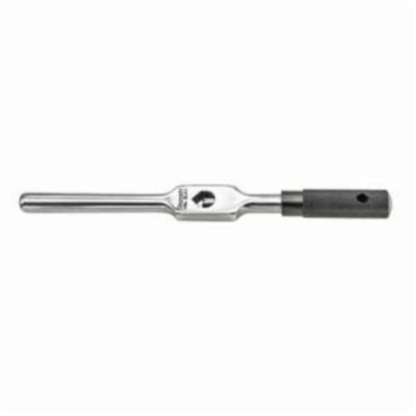Starrett 91A 91 Series Tap Wrench, 1/16 to 1/4 in Tap, Non-Ratcheting, Tool Steel, 6 in L, Nickel Plated, Straight Handle