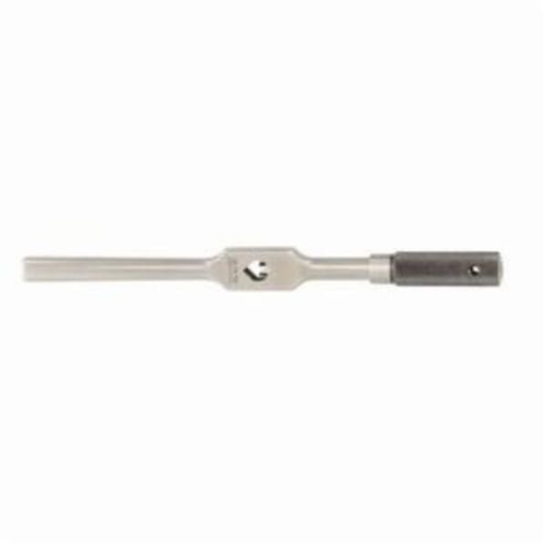 Starrett 91B 91 Series Tap Wrench, 3/16 to 1/2 in Tap, Non-Ratcheting, Tool Steel, 9 in L, Nickel Plated, Straight Handle