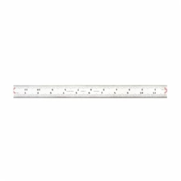 Starrett CB12-4R Combination Square Blade, 6 in L Carbon Steel Blade, 1 Pieces, #4R - 8ths, 16ths, Quick-Reading 32nds, 64ths Graduation