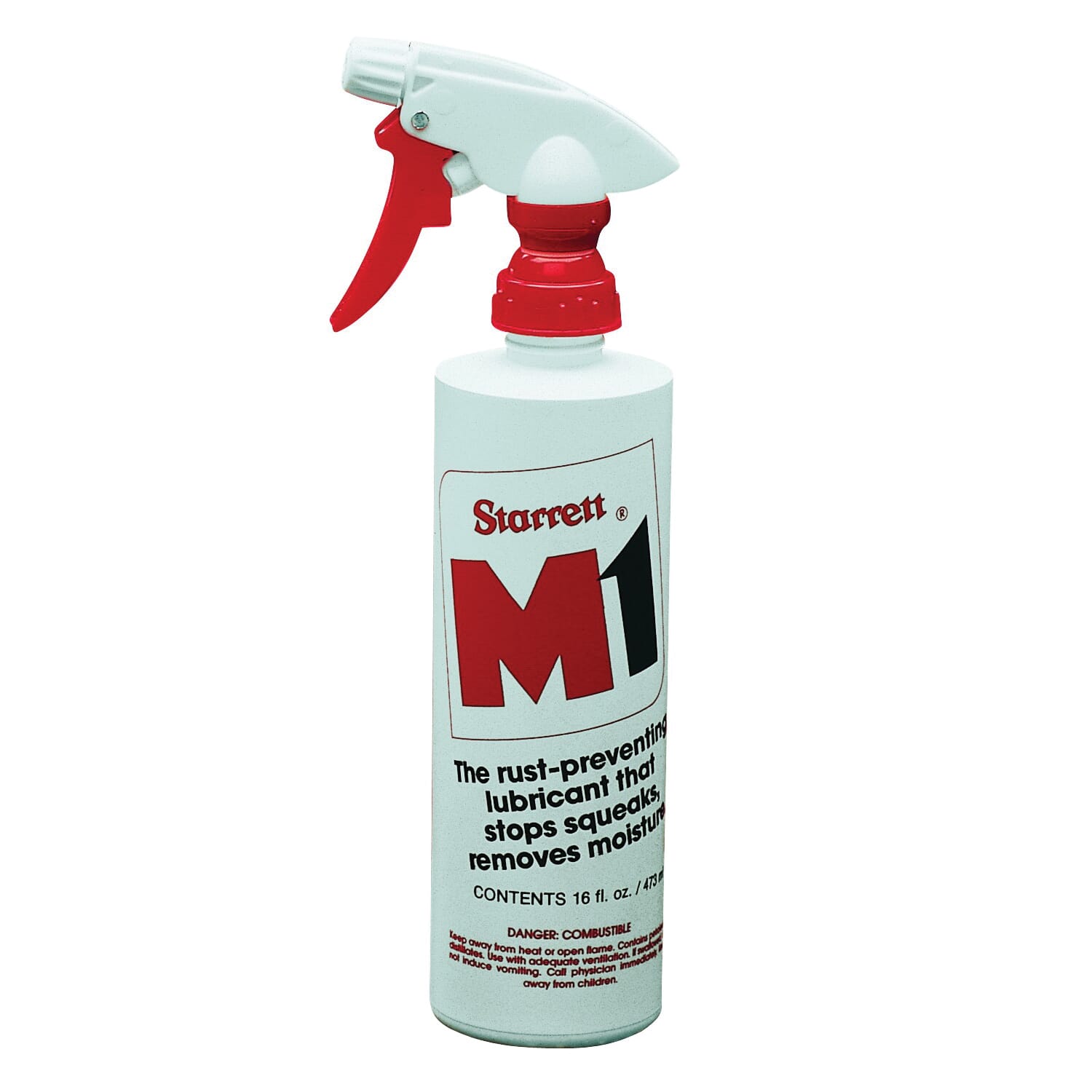 Starrett M-1.15 M1 Empty Dispenser, 1 pt Spray Bottle